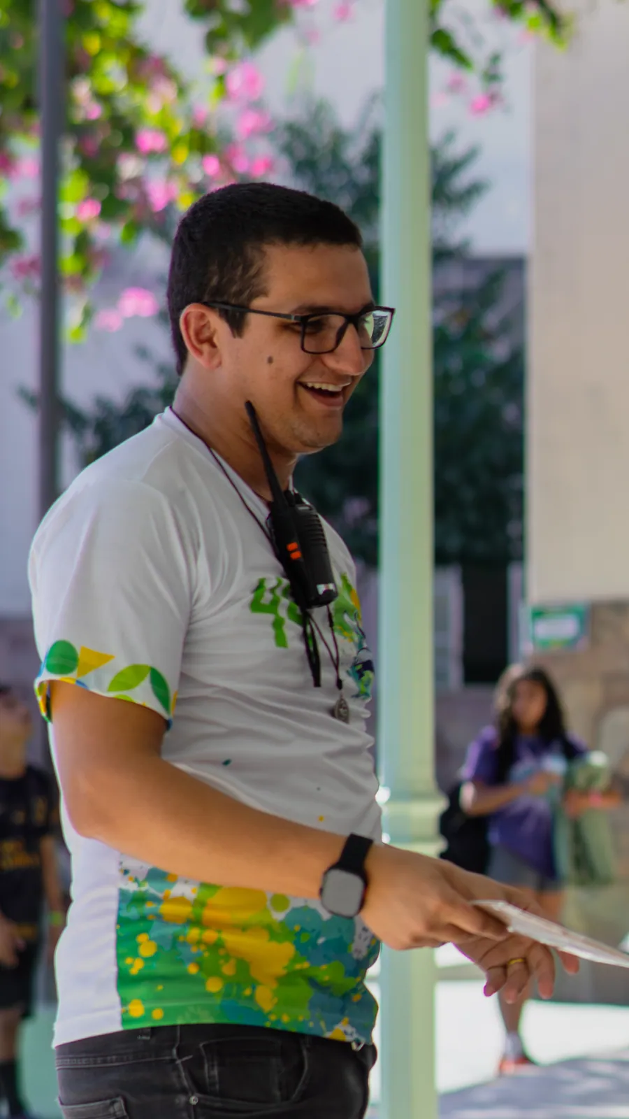 Luiz Fernando Miguel em evento