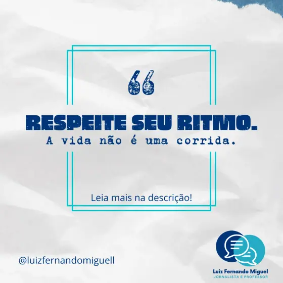 #Refletindo: Não temos ideia do poder que exercemos!