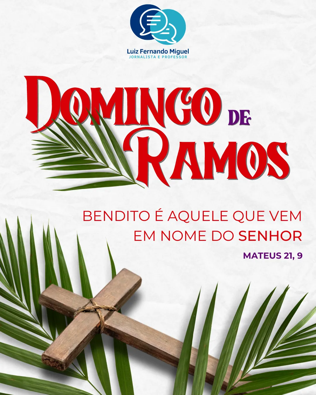 🌿 Domingo de Ramos: Celebre a Entrada Triunfal de Jesus em Jerusalém 🌿